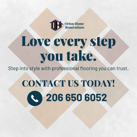 Flooring banner