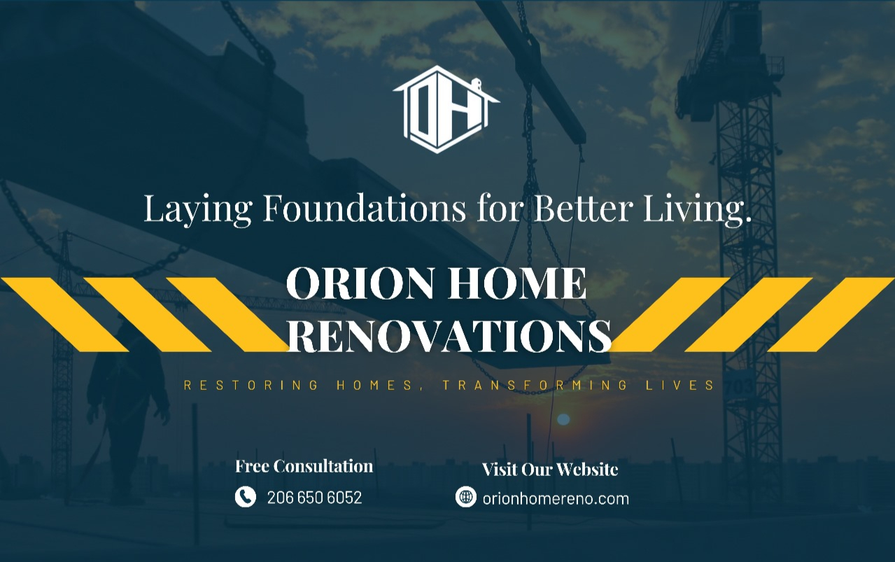 Orion Home Renovations Video Edits